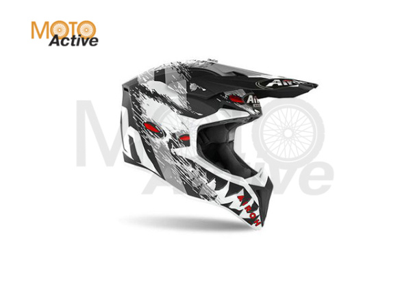 Кроссовый шлем Airoh Wraap Demon Matt